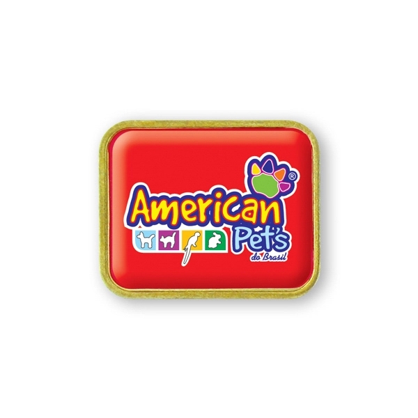 Solid brass lapel pins, military clutch back and polyurethane dome.... from ASI 93520 Ventura Inc