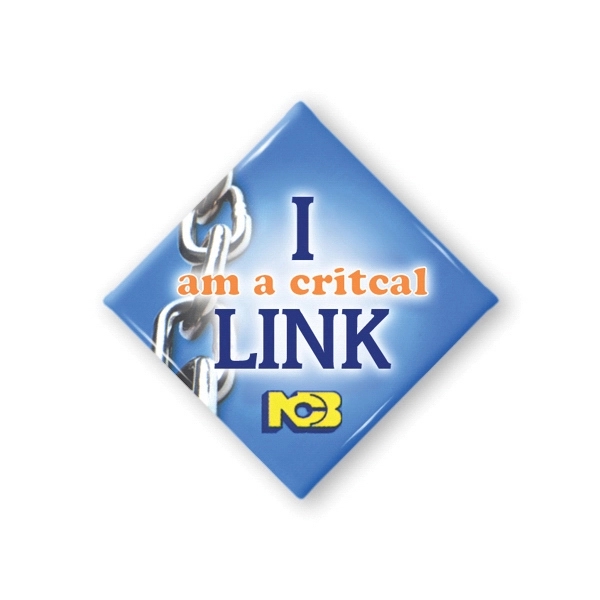 2" Full color, diamond button.... from ASI 93520 Ventura Inc