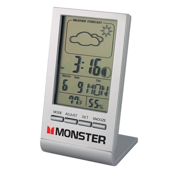 Weather forecast multi functional desk clock.... from ASI 93520 Ventura Inc