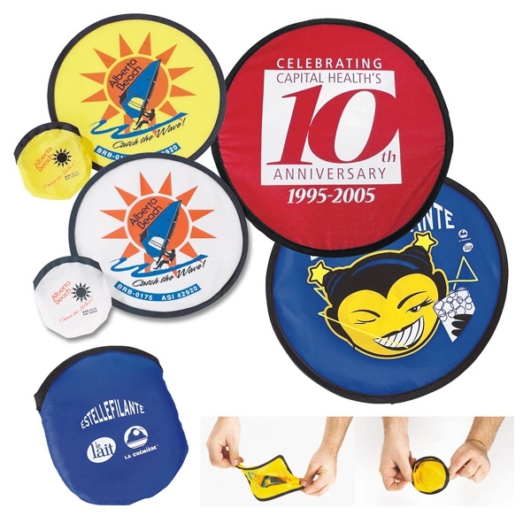 10 inch flyer folds into palm-sized polyester pocket included (not inserted).... from ASI 42920 Busrel Inc