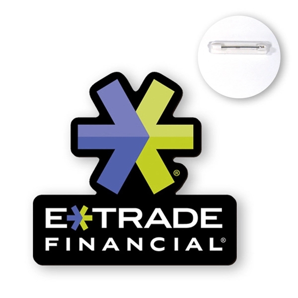 3" Stop Sign Button for Cloth Chairs made of 30 mil.... from ASI 93520 Ventura Inc