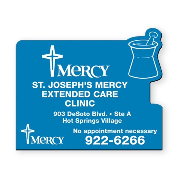 Magnet with mortar and pestle shape on right corner.... from ASI 93520 Ventura Inc