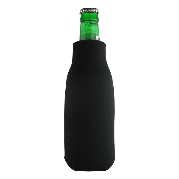 Bottle coolie with zipper.... from ASI 93520 Ventura Inc