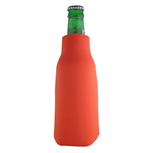 Bottle coolie with zipper.... from ASI 93520 Ventura Inc