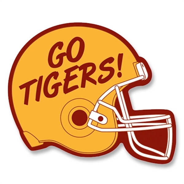 Helmet 2 stickless hand fan printed on 16 point coated board... from ASI 93520 Ventura Inc