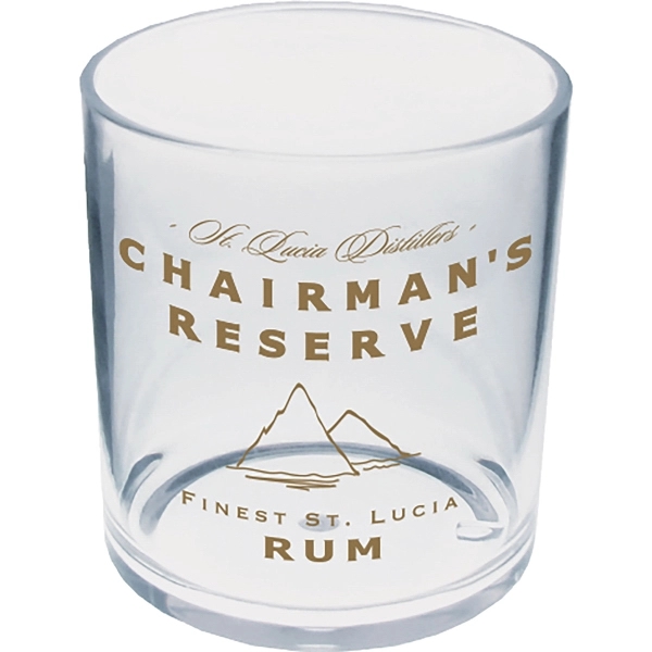 10 oz. Straight Sided Heavy Plastic Rocks Glass.  Made in... from ASI 61952 Howw Mfg Co Inc / Howw USA