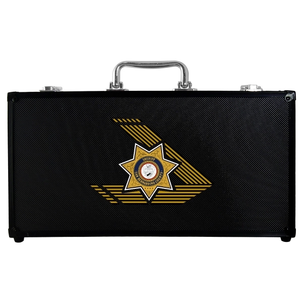 Three hundred piece poker set with case... from ASI 37783 Beyond Mfg (B M F G) Int'l / Poker N' Games