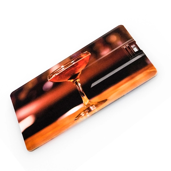 Credit card shaped drive with USB 3.0 fast transfer speeds and... from ASI 63776 KTI Networks Inc / KTI Promo