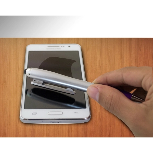 Ultimate tech tool features twist action plastic barrel ballpoint pen with... from ASI 40544 Binaco