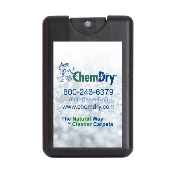 0.67 oz. card-shaped hand sanitizer spray.... from ASI 90859 Tempo Industries Inc / Tempo Tempoline