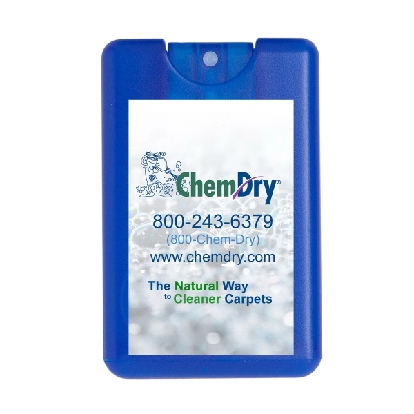 0.67 oz. card-shaped hand sanitizer spray.... from ASI 90859 Tempo Industries Inc / Tempo Tempoline