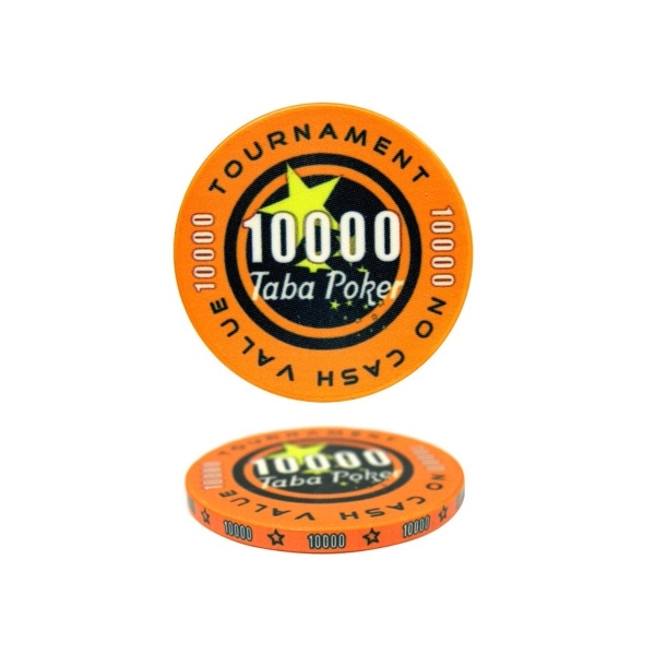 Ceramic poker chips made just like the real chips used in... from ASI 37783 Beyond Mfg (B M F G) Int'l / Poker N' Games