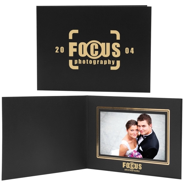 6" x 4" classic photo frame, with up to two-location imprinting... from ASI 62190 Illini