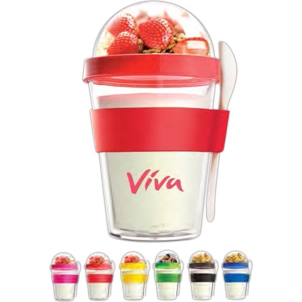 Container to carry your favorite yogurt with room for topping in... from ASI 31518 ADNART / Ad-N-Art