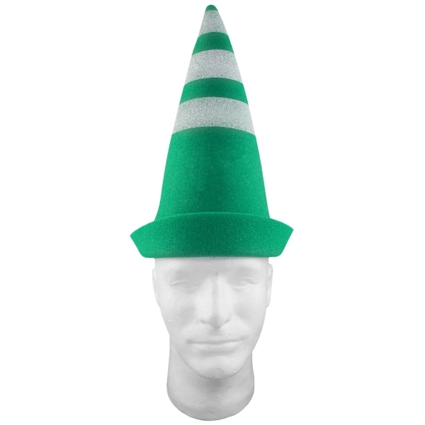 Foam Christmas elf hat. One size fits most.... from ASI 54886 Foamworx / FoamWorx