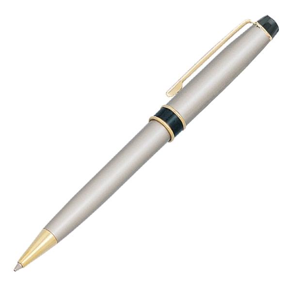 Classic designed twist action ballpoint pen with gold and black trims.... from ASI 79535 Primetime / Primetime