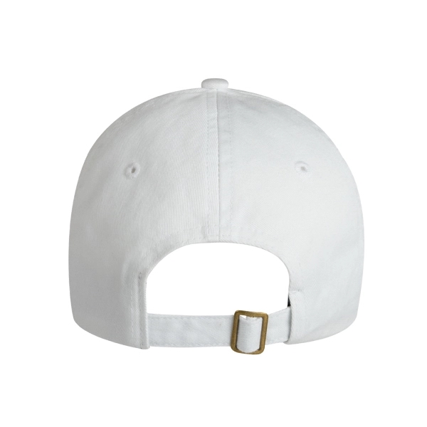 6-panel, unstructured chino twill cap with contrasting undervisor.... from ASI 80129 Quake City Caps