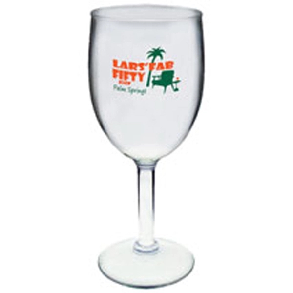 8 oz. Wine Glass Made in USA of heavy Acrylic Plastic.... from ASI 61952 Howw Mfg Co Inc / Howw USA