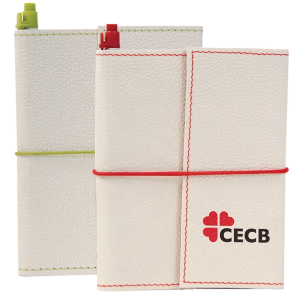 Lime -  A6 size note-book (72 pages) with flap and... from ASI 42920 Busrel Inc / Busrel