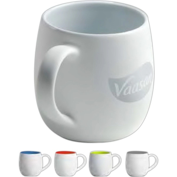 White Quartz Tea & Coffee Mug. 12 oz./600 mL.... from ASI 31518 ADNART / Ad-N-Art