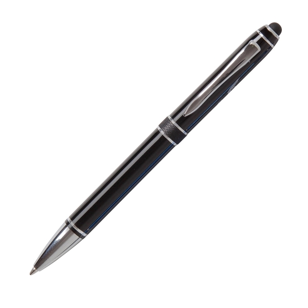 Elegant heavyweight metal pen featuring a twist action function and a... from ASI 90859 Tempo Industries Inc / Tempo Tempoline