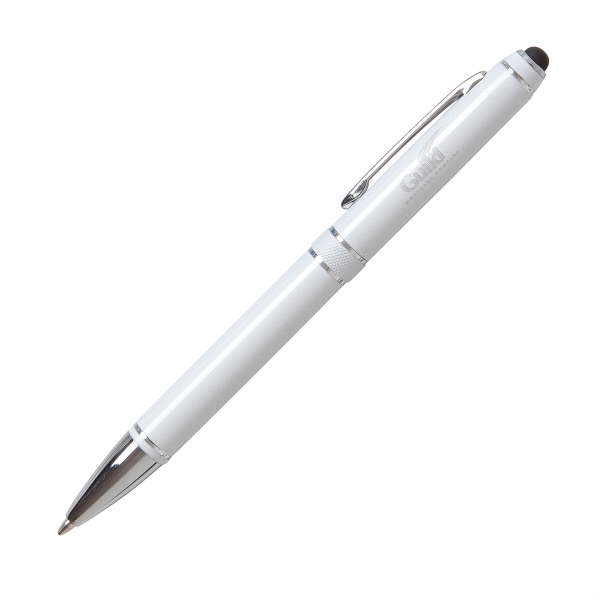 Elegant heavyweight metal pen featuring a twist action function and a... from ASI 90859 Tempo Industries Inc / Tempo Tempoline
