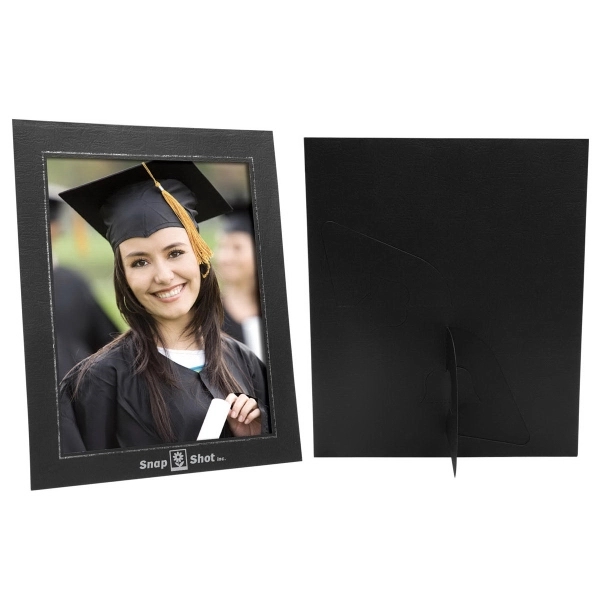 Customizable 8" x 10" cardboard frame, with easel for easy display.... from ASI 62190 Illini