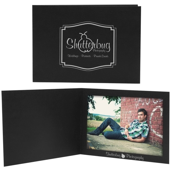 7" x 5" photo frame, with imprinting available in two colors;... from ASI 62190 Illini