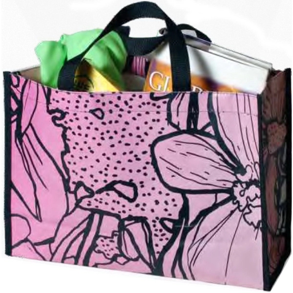 Fashion tote made from recycled billboards.... from ASI 66230 Landes Inc