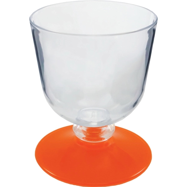 7 oz. Plastic Wine Glass. PICK-A-BOWL & PICK-A-STEM SERIES!  8... from ASI 61952 Howw Mfg Co Inc / Howw USA
