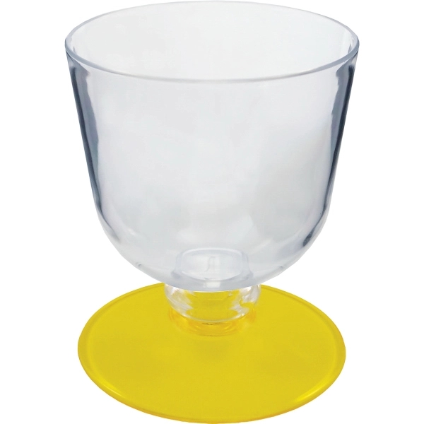 7 oz. Plastic Wine Glass. PICK-A-BOWL & PICK-A-STEM SERIES!  8... from ASI 61952 Howw Mfg Co Inc / Howw USA