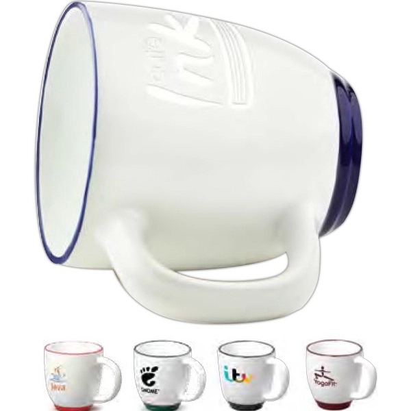 Two Tone Mug. 12 oz./355 mL.... from ASI 31518 ADNART / Ad-N-Art