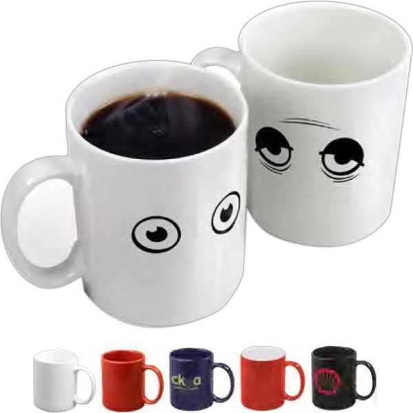 Mug with "C" handle and printing decoration, 11 oz./330 mL.... from ASI 31518 ADNART / Ad-N-Art