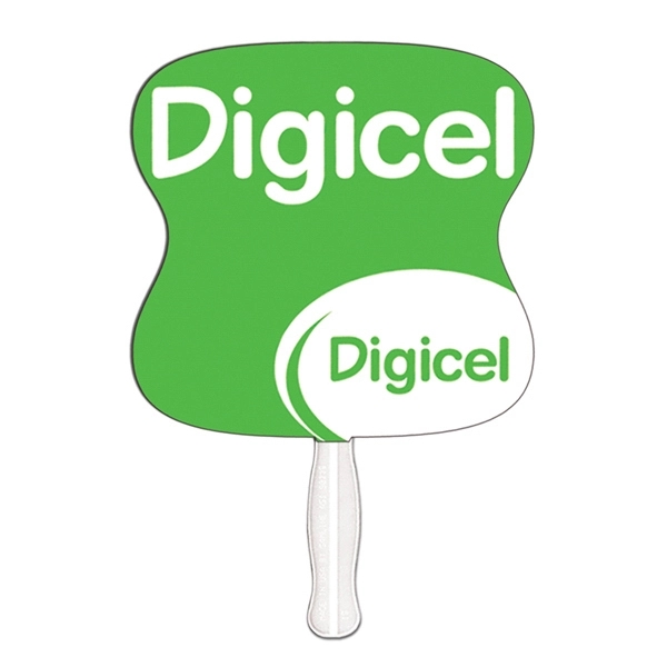 Hourglass shaped fan, material used is heavy 22 pt. high density... from ASI 67620 Lion Circle Corp / Lion/Circle