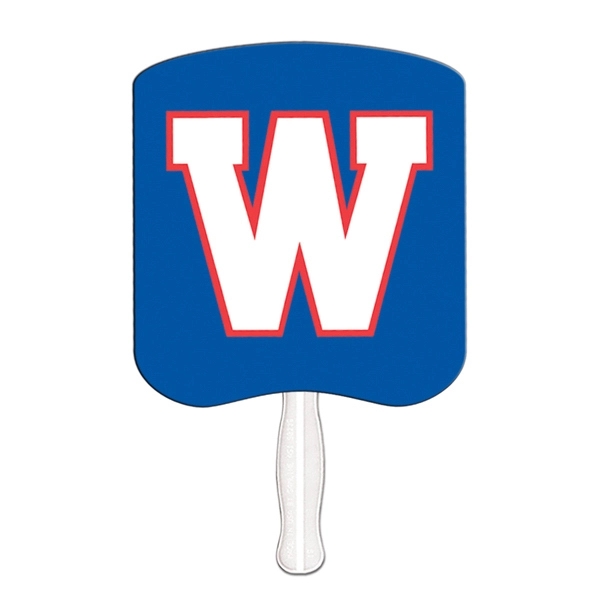 Bread slice shaped fan made with heavy 22 pt. high density... from ASI 67620 Lion Circle Corp / Lion/Circle