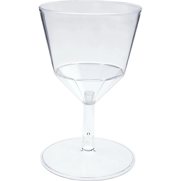 2 oz. Clear Plastic Stemmed Wine Taster/Sampler, USA made of rugged... from ASI 61952 Howw Mfg Co Inc / Howw USA