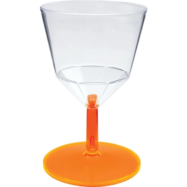 2 oz. Clear Plastic Stemmed Wine Taster/Sampler, USA made of rugged... from ASI 61952 Howw Mfg Co Inc / Howw USA