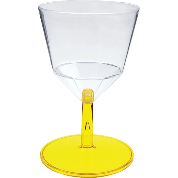 2 oz. Clear Plastic Stemmed Wine Taster/Sampler, USA made of rugged... from ASI 61952 Howw Mfg Co Inc / Howw USA