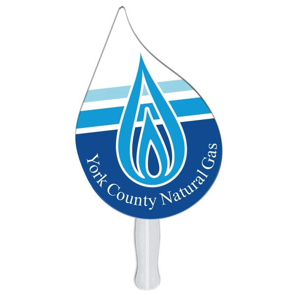 Tear drop double side liquid laminated offset sandwich fan with high... from ASI 67620 Lion Circle Corp / Lion/Circle