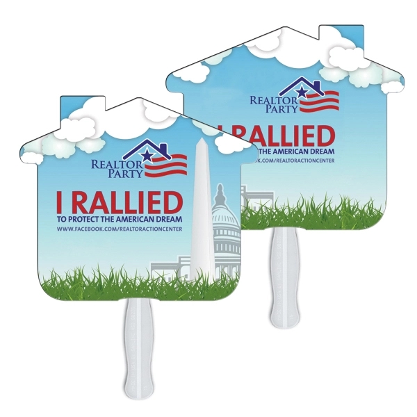 House double side liquid laminated offset sandwich fan with high gloss... from ASI 67620 Lion Circle Corp / Lion/Circle