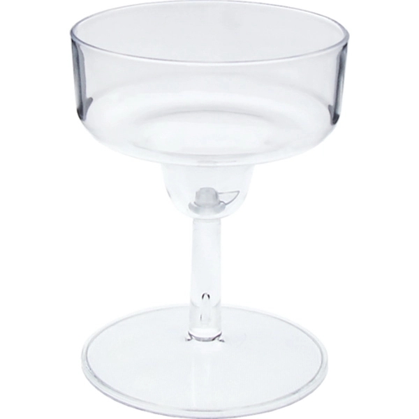 2 oz. Clear Plastic Stemmed Margarita Taster/Sampler, USA made of rugged... from ASI 61952 Howw Mfg Co Inc / Howw USA
