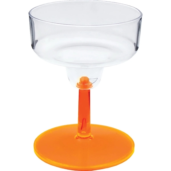 2 oz. Clear Plastic Stemmed Margarita Taster/Sampler, USA made of rugged... from ASI 61952 Howw Mfg Co Inc / Howw USA
