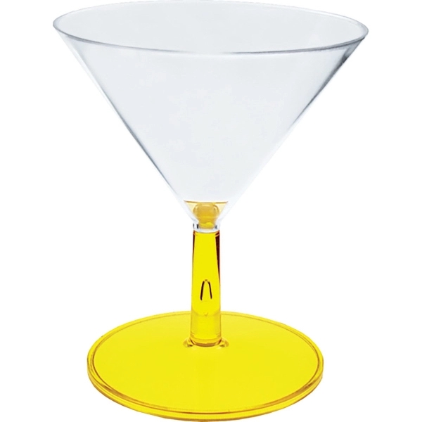 Clear Plastic Stemmed Martini Taster/Sampler, USA made of rugged crystal clear... from ASI 61952 Howw Mfg Co Inc / Howw USA