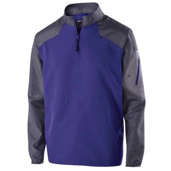 Adult water-resistant pullover with 1/4-zip neckline... from ASI 37461 Augusta Sportswear / Holloway® Holloway Sportswear