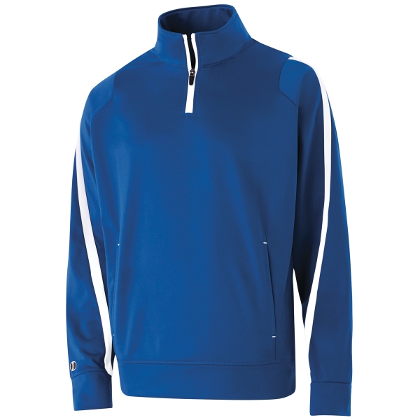 Adult-sized 1/4-zip pullover made from polyester... from ASI 37461 Augusta Sportswear / Holloway® Holloway Sportswear