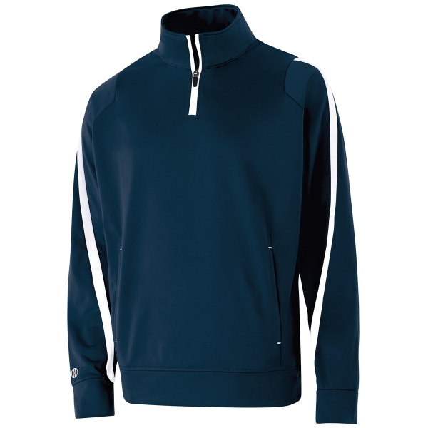 Adult-sized 1/4-zip pullover made from polyester... from ASI 37461 Augusta Sportswear / Holloway® Holloway Sportswear