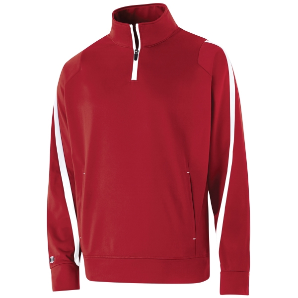 Adult-sized 1/4-zip pullover made from polyester... from ASI 37461 Augusta Sportswear / Holloway® Holloway Sportswear