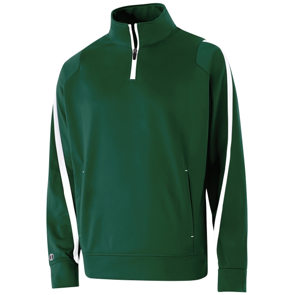 Adult-sized 1/4-zip pullover made from polyester... from ASI 37461 Augusta Sportswear / Holloway® Holloway Sportswear