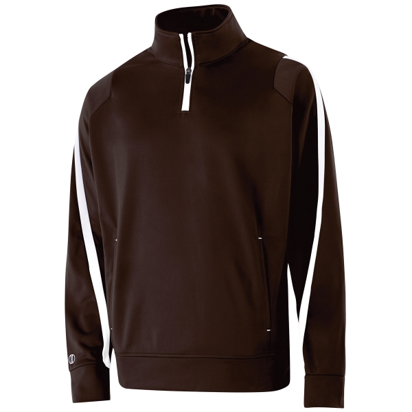 Adult-sized 1/4-zip pullover made from polyester... from ASI 37461 Augusta Sportswear / Holloway® Holloway Sportswear