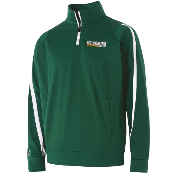 Adult-sized 1/4-zip pullover made from polyester... from ASI 37461 Augusta Sportswear / Holloway® Holloway Sportswear